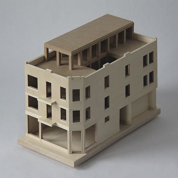 Residence Alma - Atelier Barda architecture - Maquette - Montréal