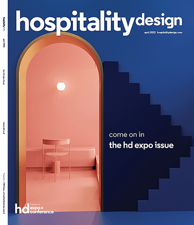Atelier Barda featured in Hospitality Design Magazine with Kanuk